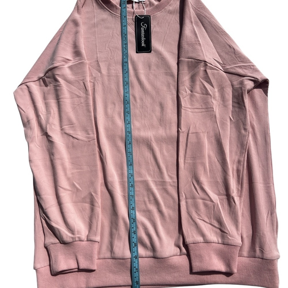 Pink Lightweight Pullover Jacket size XL part of the Fantaslook Collection.